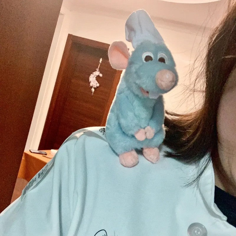 Brinquedo de Pelúcia do Chef Remy do Anime Ratatouille