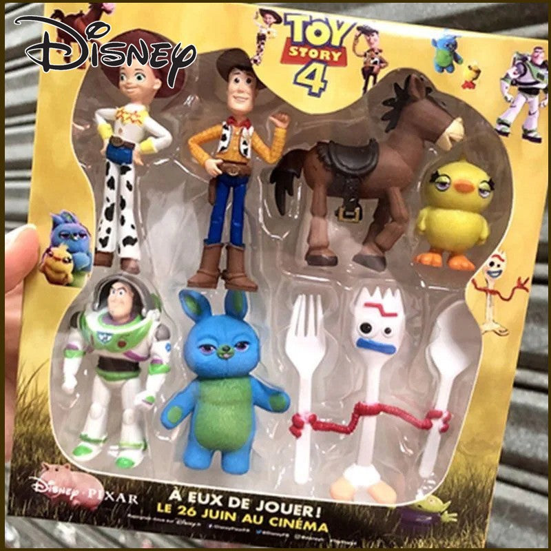 Bonecos de Ação Disney Pixar Toy Story 7 peças