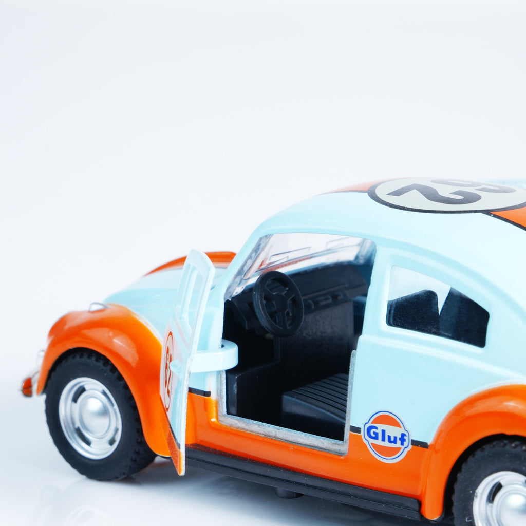 Carro de Brinquedo Clássico Fusca Retrô em Liga Fundida 1:36