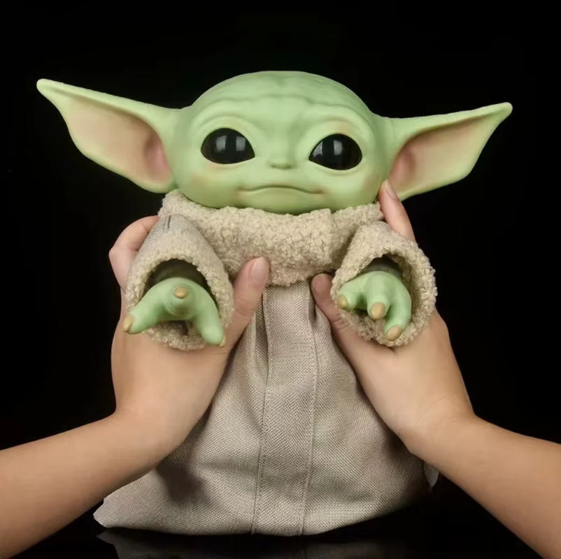 Boneco de Ação Baby Yoda de 17 cm dos Filmes Disney Star Wars