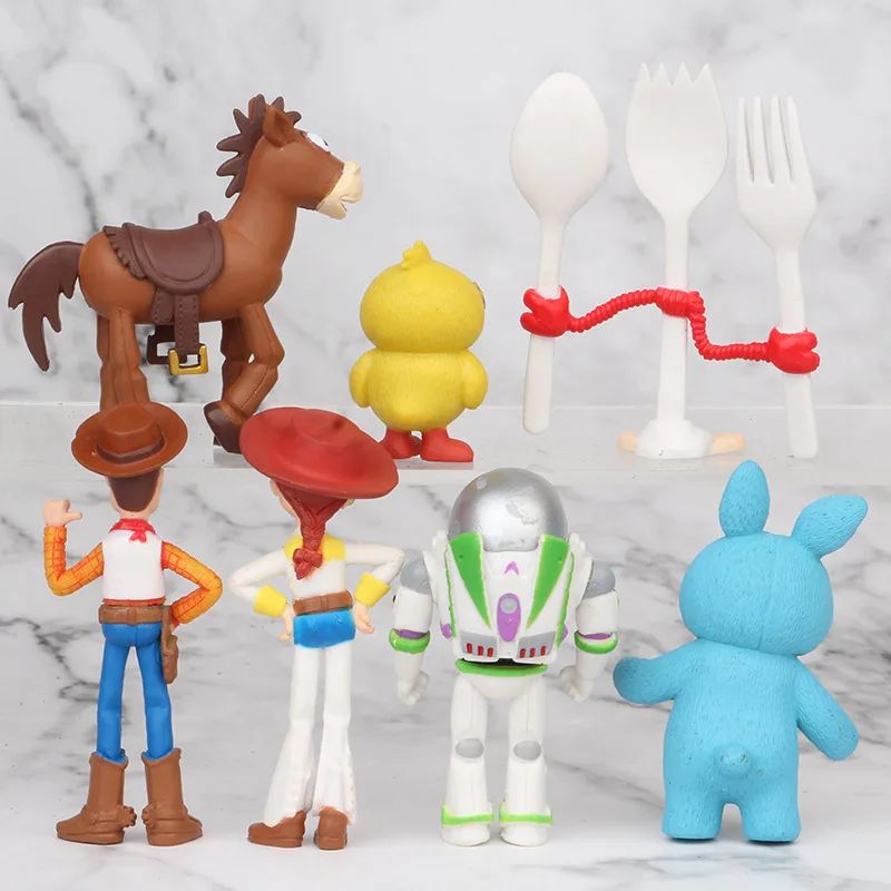 Bonecos de Ação Disney Pixar Toy Story 7 peças