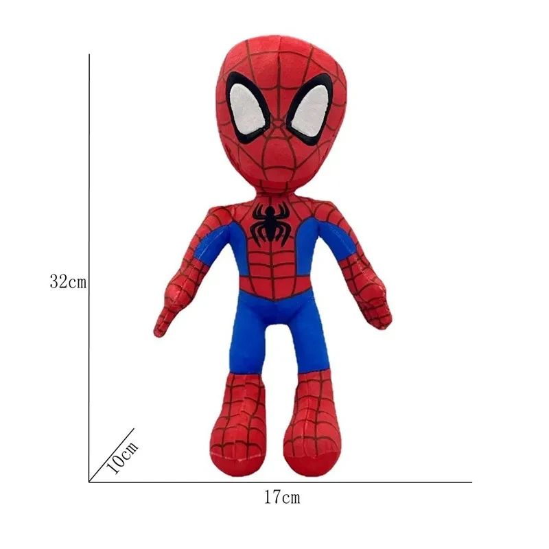 brinquedo de pelúcia anime vingadores spiderman no verso-aranha