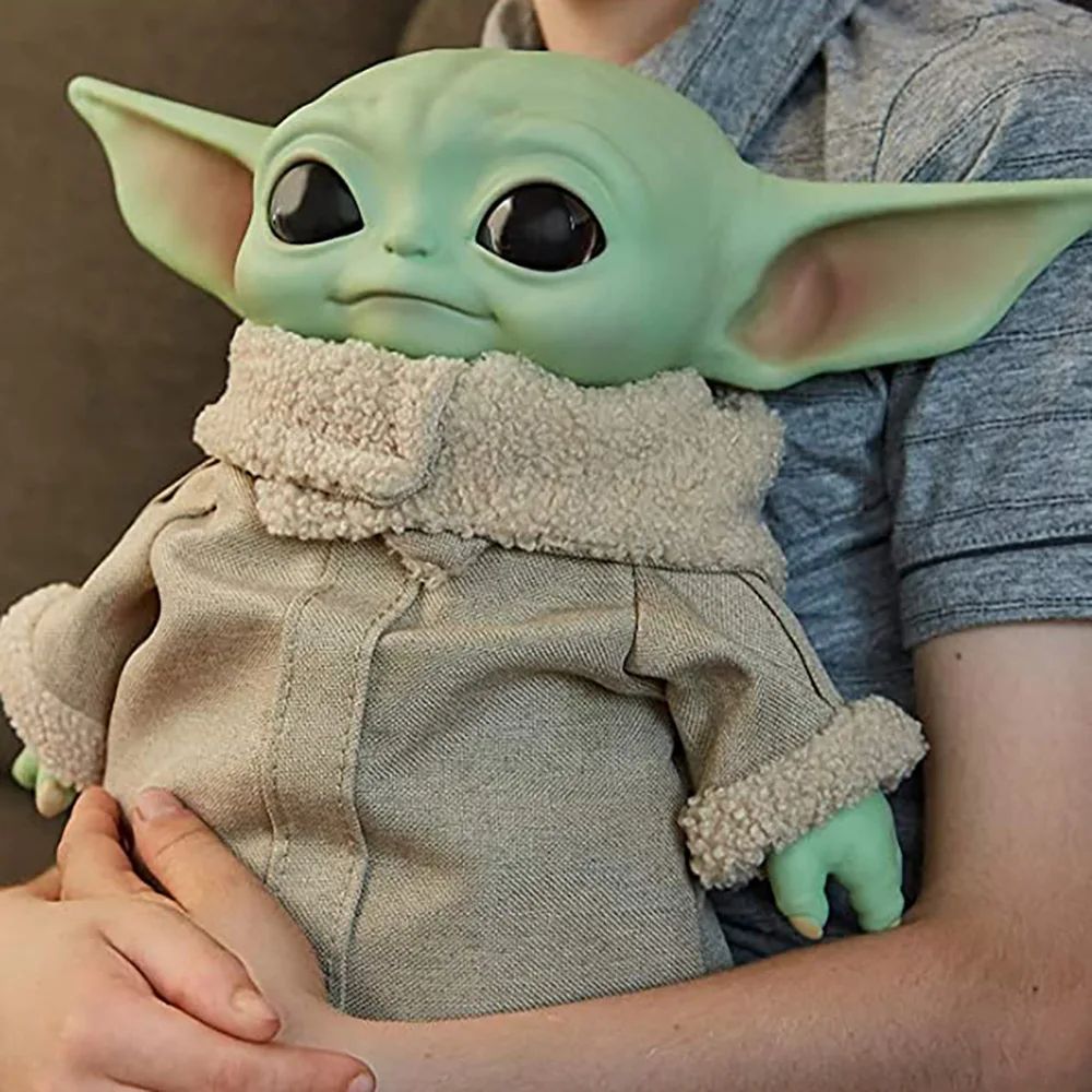 Boneco de Ação Baby Yoda de 17 cm dos Filmes Disney Star Wars