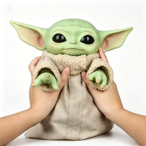 Boneco Colecionável do Baby Yoda (Grogu) do Universo Stars Wars 
