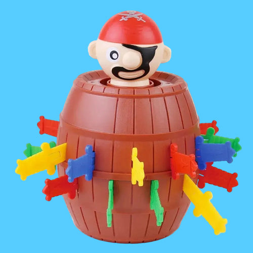 Brinquedo de Jogo Pula Pirata  Educativo Mostrando Um Pequeno Pirata 