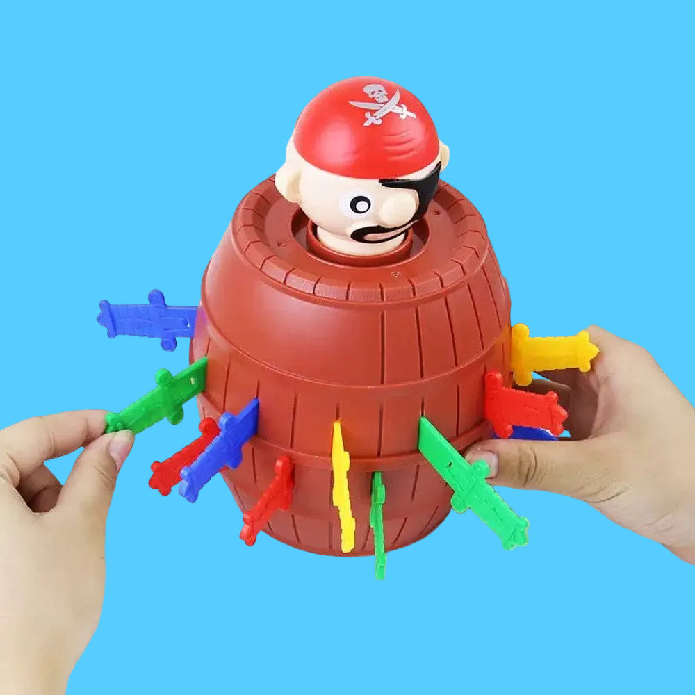 Brinquedo de Jogo Pula Pirata  Educativo Mostrando Um Pequeno Pirata 
