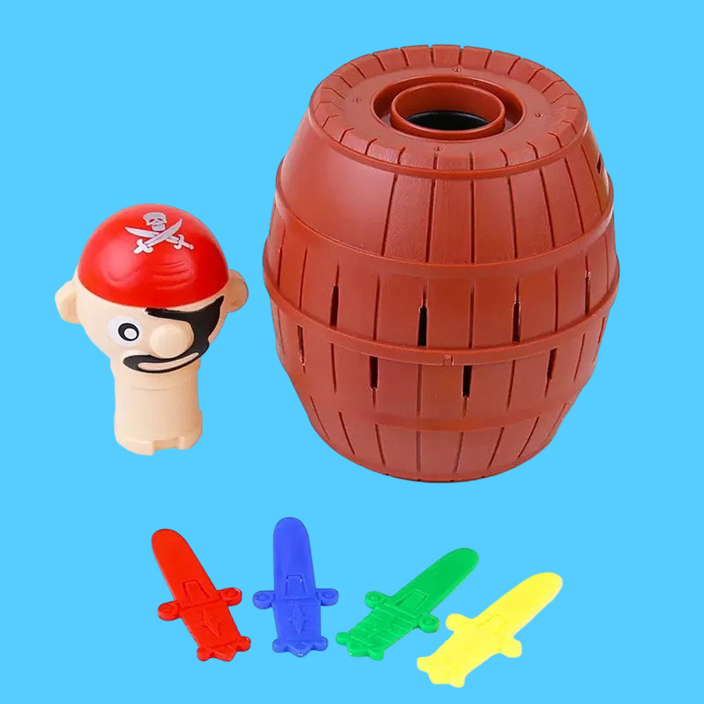 Brinquedo de Jogo Pula Pirata Educativo Mostrando Um Pequeno Pirata 