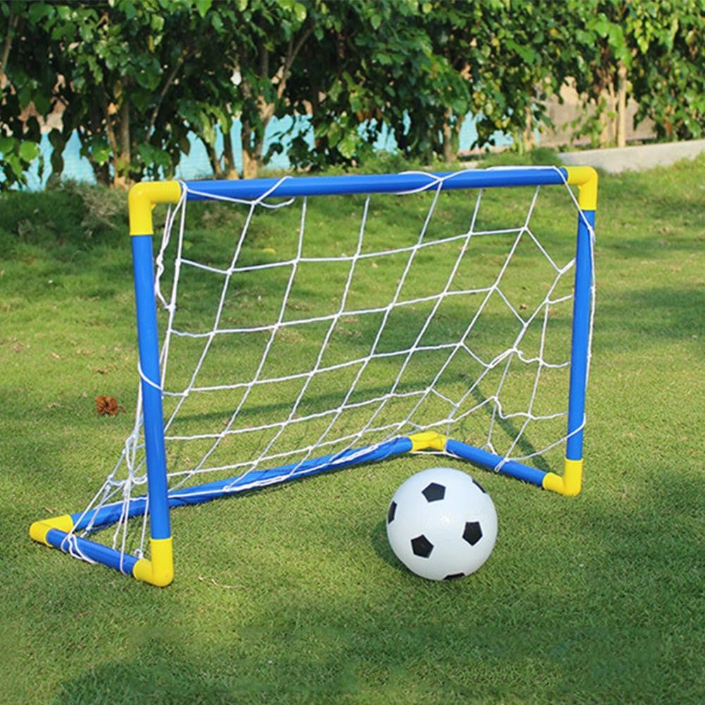 Conjunto de futebol portátil (rede, bomba, bola incluída)