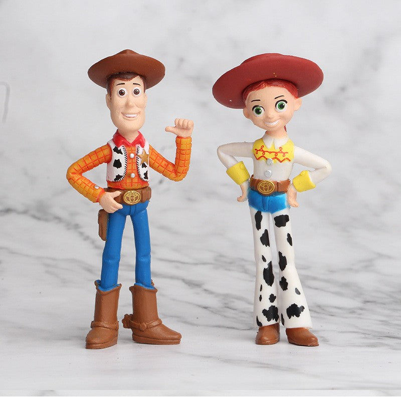 Bonecos de Ação Disney Pixar Toy Story 7 peças