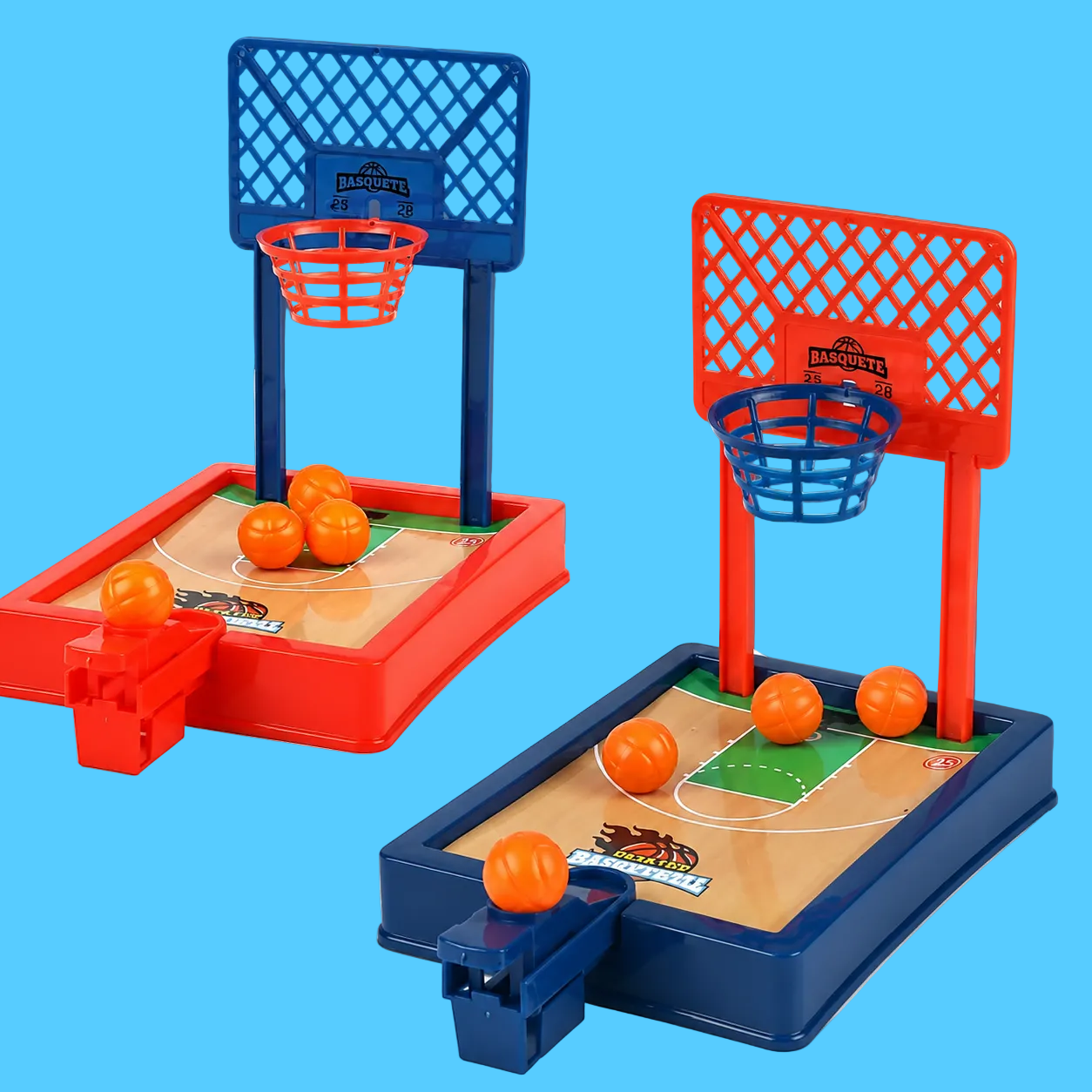 Mini jogo de Basquete de Mesa Arcade 