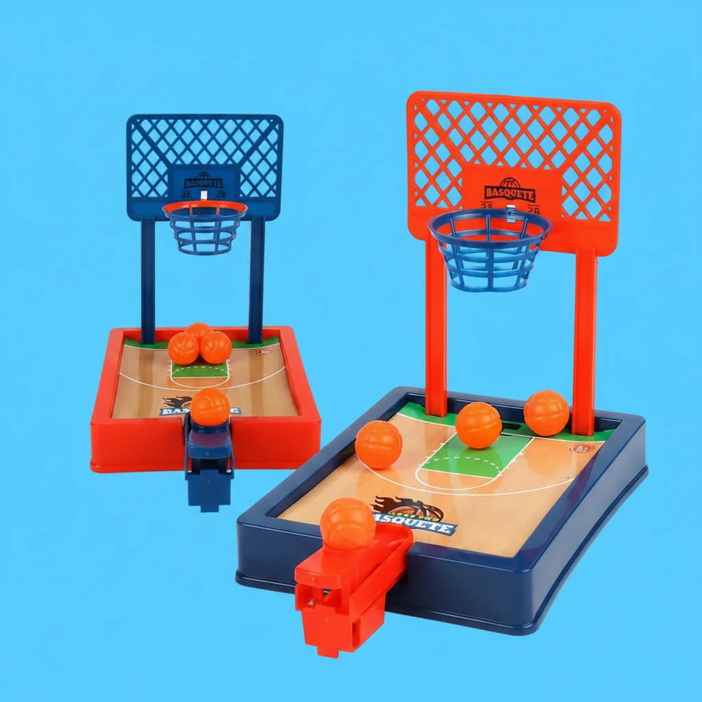 Mini jogo de Basquete de Mesa Arcade 